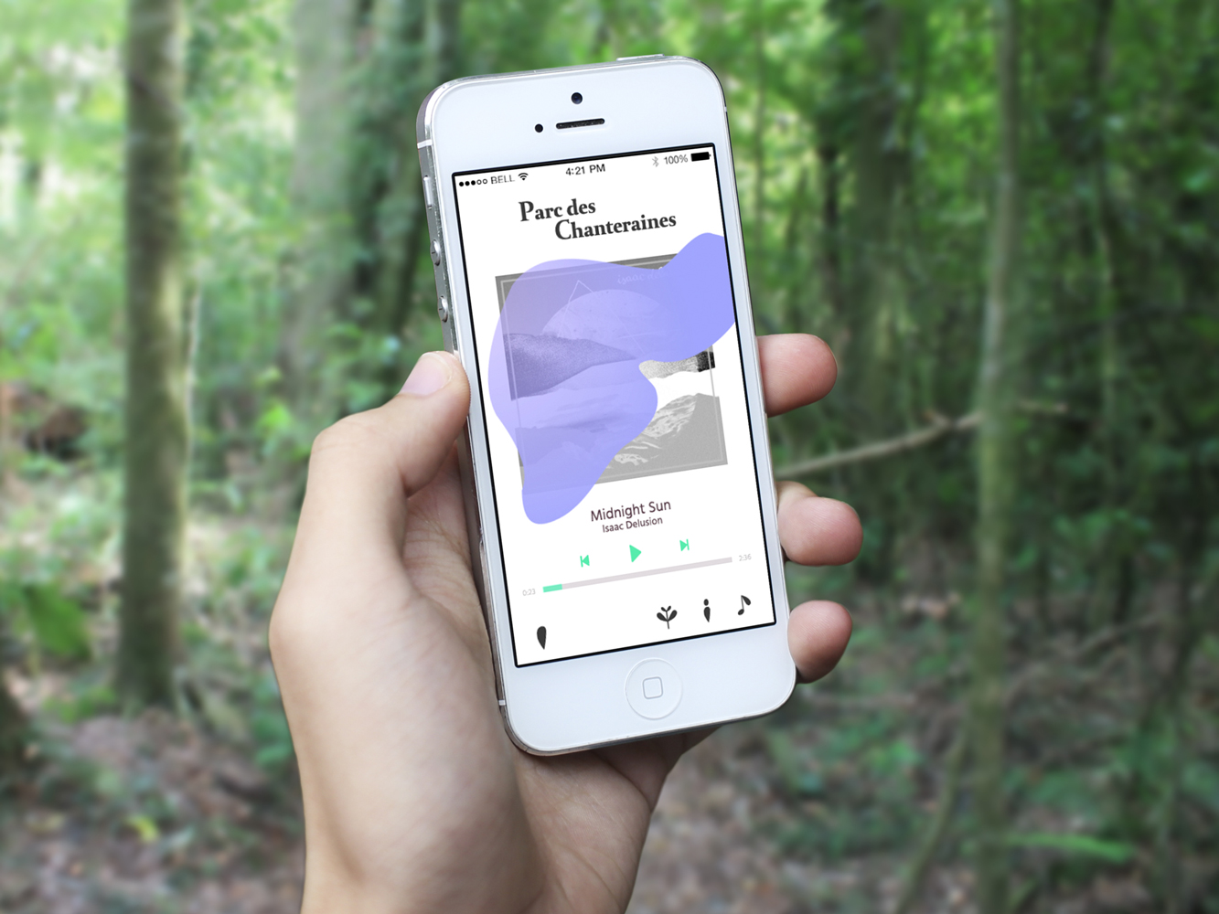 App Jardin Mockup